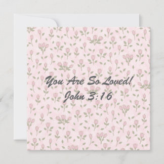 Carte You are So Loved Flat Card