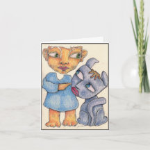 Your Dog Love You card from Denis Gaston Art