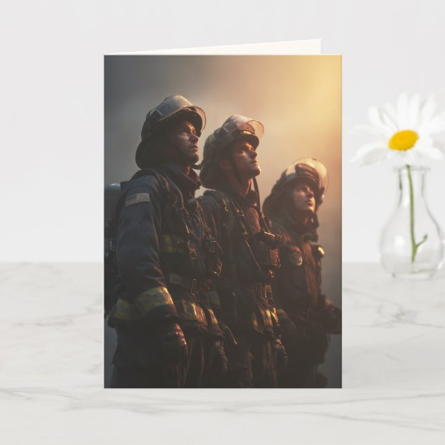 Carte "Your Fire Lives On" Sympathy (Petite plante)