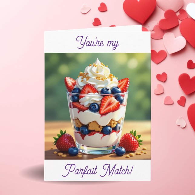 Carte You're My Perfect Match | Happy Valentine's Day (Créateur téléchargé)
