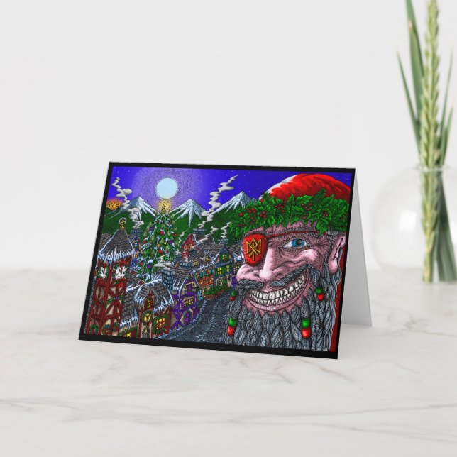 Carte Yuletide Approches ! -Carte de vœux (Devant)