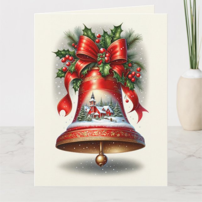 Carte Yuletide Carol Bell (Devant)