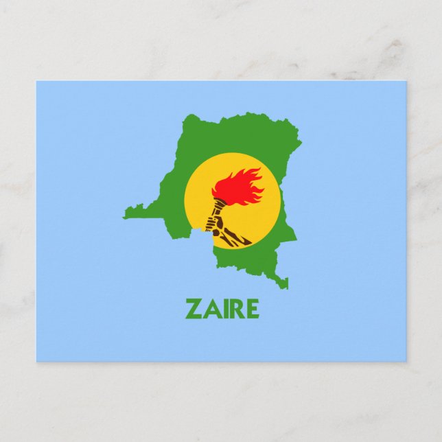 CARTE ZAIRE (Devant)