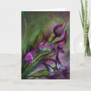 Carte Zantedeschias ArtCard