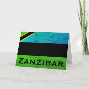 Carte Zanzibar, Tanzanie