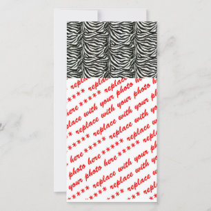 Carte Zebra Skin Camouflage Texture