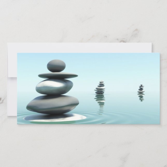 Carte Zen Stones Midday (Devant)