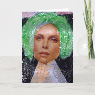 Carte Zetti Girl The Green Haired Girl