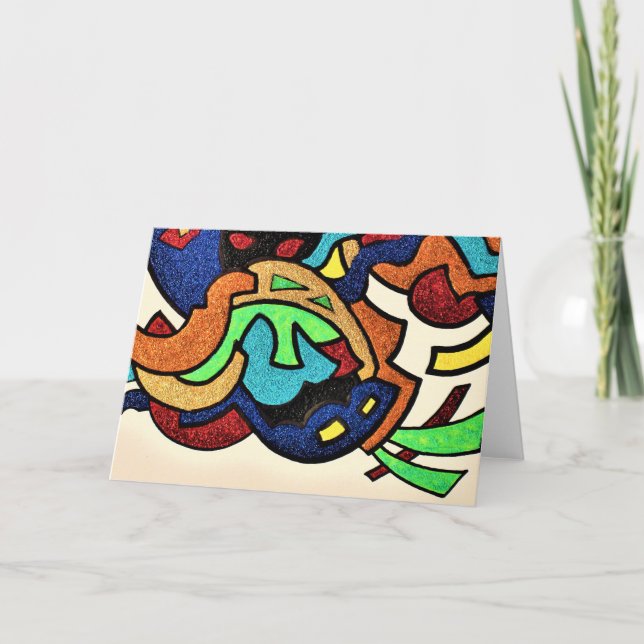 CARTE "ZIG ZAG 3" (Devant)