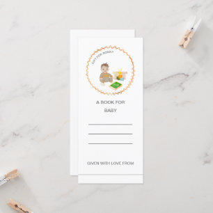 Carte Zig Zag Circle Douche côtière Baby Boy pour livres