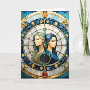 Carte Zodiac - Gemini Les Jumeaux
