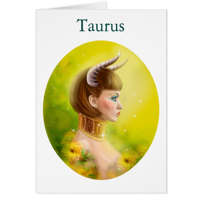 Carte Zodiac - Imaginaire Taurus (Devant)