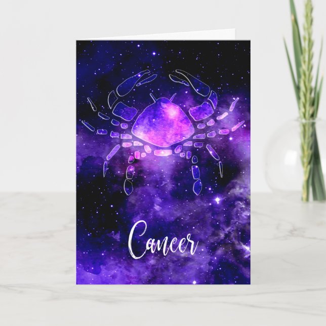 Carte Zodiaque : Cancer (Devant)