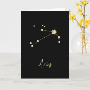 Carte Zodiaque Constellation Aries