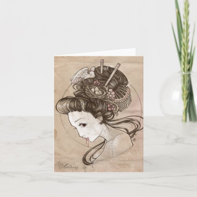 Carte Zombie Geisha (Devant)