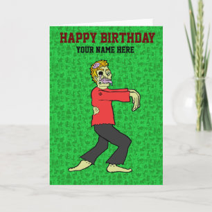 Carte Zombie - Livre des monstres