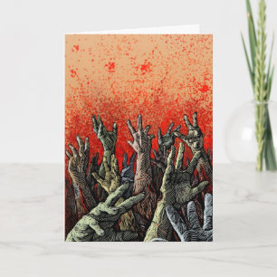 Carte Zombie Xmas