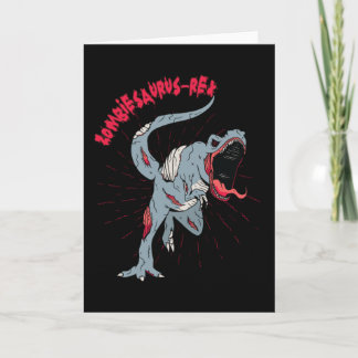 Carte Zombiesaurus Rex Zombie Dino