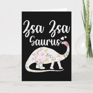 Carte Zsa Zsa Saurus Grand-mère Fête des Mères Action de
