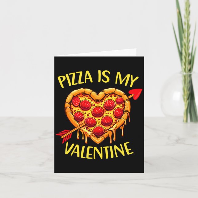 Carte Zza Is My Valentine Funny Valentines Day Boys Ki  (Devant)
