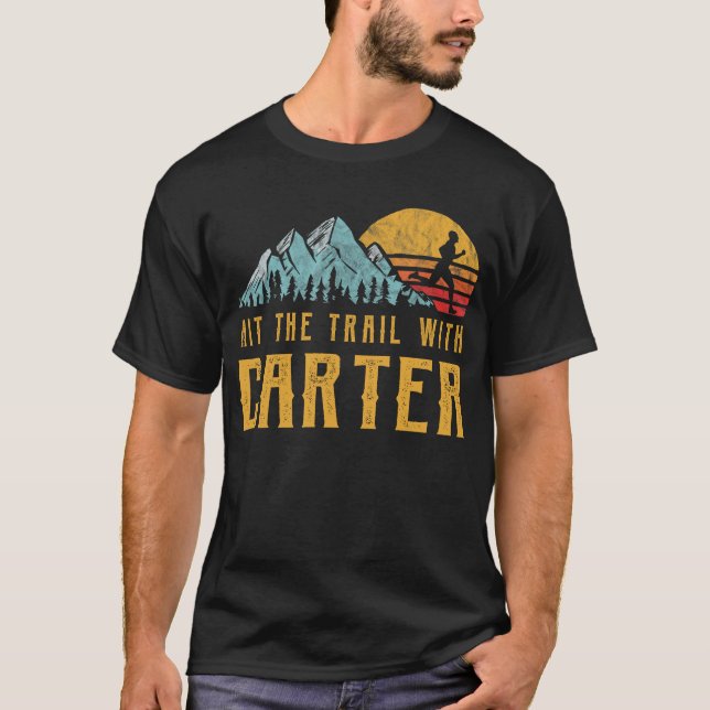 CARTER Family Running - Hit The Trail with CARTER T-Shirt (Front)