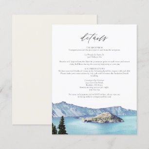 CARTER LAKE National Park - Carte de destination