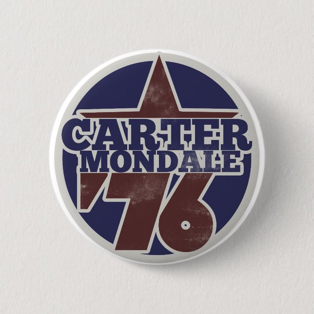 Carter Mondale 76 2 Inch Round Button (Front)