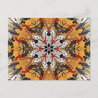 Carter the Great Kaleidoscope Postcard