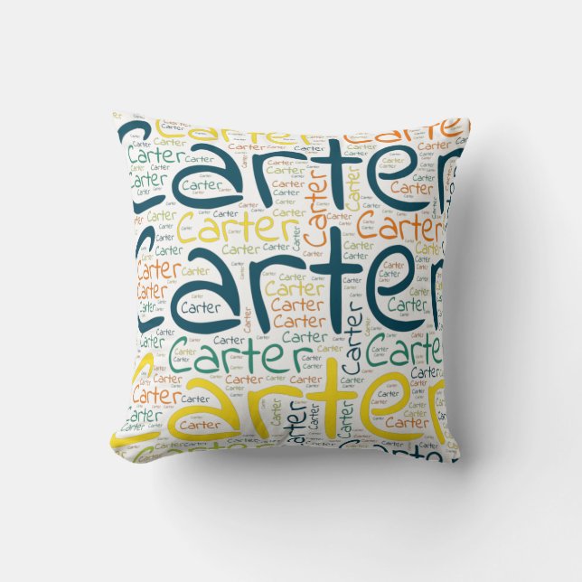 Carter Throw Pillow (Front)