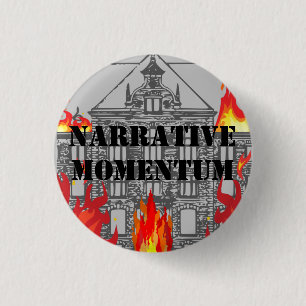 Carterhaugh School Book Club - Narrative Momentum  1 Inch Round Button