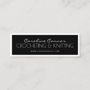 Cartes à carreaux noir et blanc Tricot