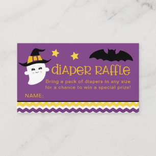 Cartes à gaufre Baby shower Halloween