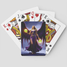 Cartes à jouer Angel Warrior