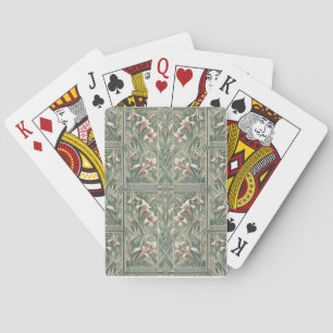 Cartes à jouer art nouveau