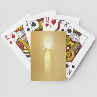 Cartes à jouer aux bougies, tarot, cartomatage, ar