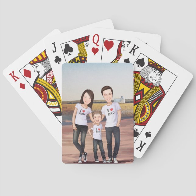 Cartes à jouer Bicycle (dos)