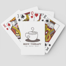Cartes à jouer Brew Therapy Coffee