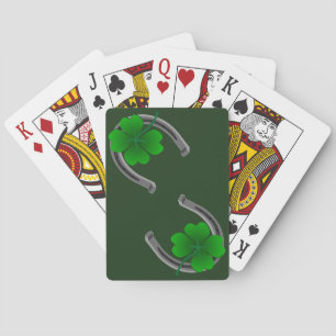Cartes à jouer chanceuses Charme porte-bonheur Car