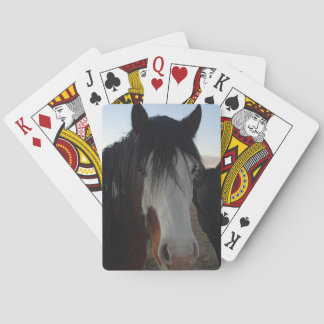Cartes à jouer Cheveux dans les yeux