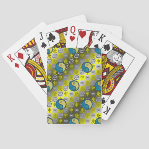 Cartes à jouer classiques Cancer & Singe Métal