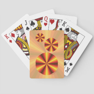 Cartes à jouer Classiques Illusion d'Automne