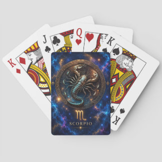 Cartes à jouer Cosmic Scorpio