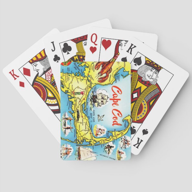 Cartes à jouer de Cape Cod (dos)