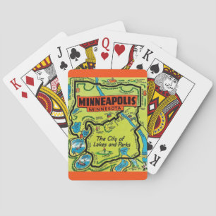 Cartes à jouer de Minneapolis Minn