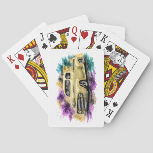 Cartes à jouer de muscle car américain