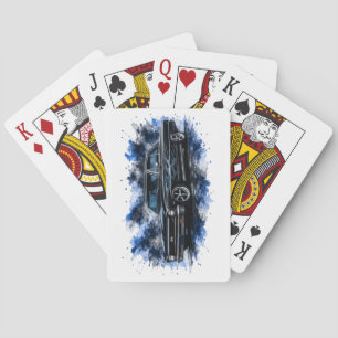 Cartes à jouer de muscle car américaines