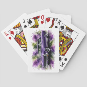 Cartes à jouer de muscle car américaines