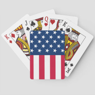 Cartes à jouer Drapeau Américain