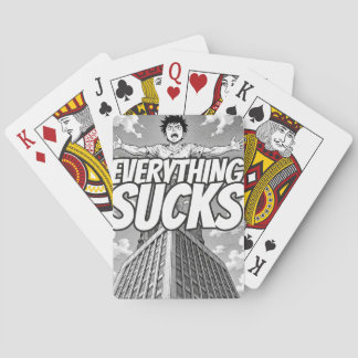 Cartes à jouer Everything Sucks - Chronologie la p