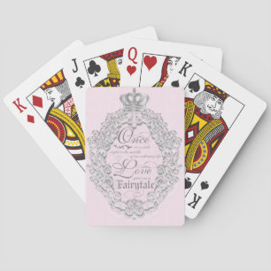 Cartes à jouer FAIRYTALE Vintage Pink Princess
